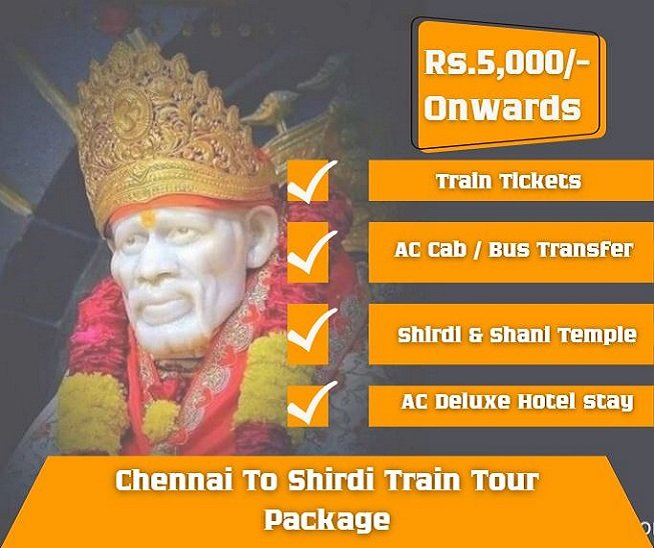 Chennai to Shirdi Train Tour Package